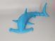 Подвижная игрушка акула-молот. 20 см SHARK-0002-20-LBLUE изготовленный на 3D принтере