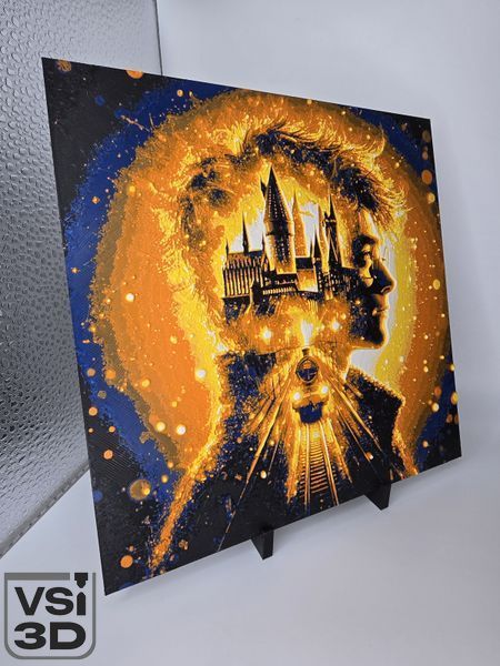 Універсальна підставка для 3D-картин. 3D-PIC-STAND-9-8 виготовлений на 3D принтері