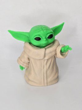 Фігурка Йода YODA-6-COLORED виготовлений на 3D принтері