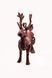 Подвижная игрушка Олень. 23х16 см DEER-0001-23-16-BROWN &ndash; фото №4