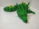 Подвижная игрушка травяной дракон. 45 см. DR-GRASS-0001-45-GREEN &ndash; фото №2