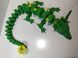 Подвижная игрушка травяной дракон. 45 см. DR-GRASS-0001-45-GREEN &ndash; фото №3