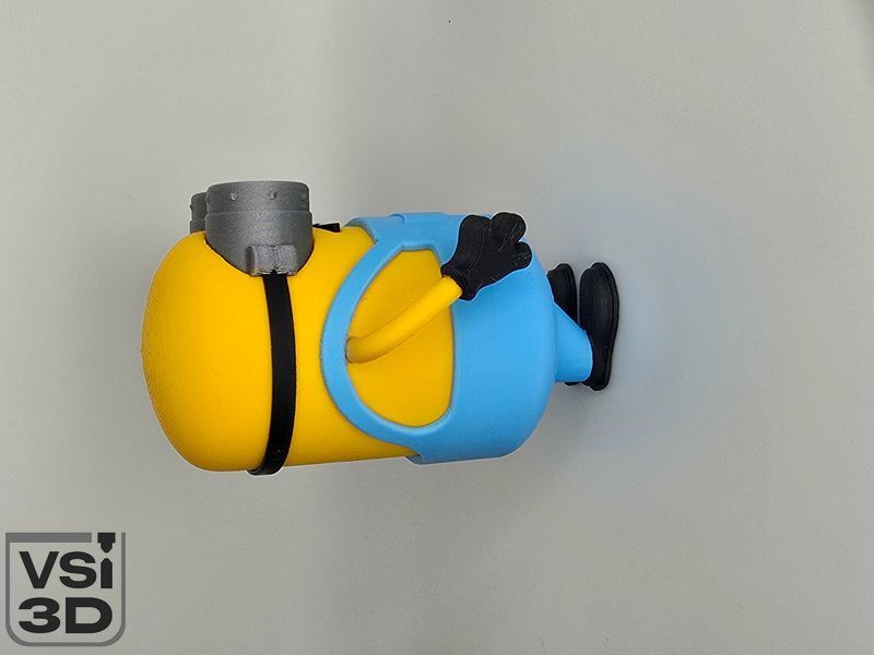 Фігурка Міньйон в окулярах MINION-9 виготовлений на 3D принтері