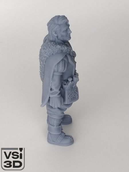 Лонго Праудрок, Мога (собака) і цуценя. D&D MINI-LONGO-AND-DOGS виготовлений на 3D принтері