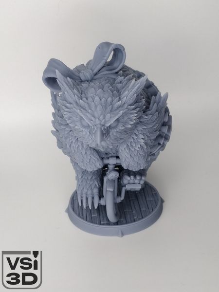 Цирковая Сова-медведь. D&D MINI-OWLBEAR изготовленный на 3D принтере