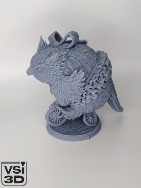 Цирковая Сова-медведь. D&D MINI-OWLBEAR изготовленный на 3D принтере