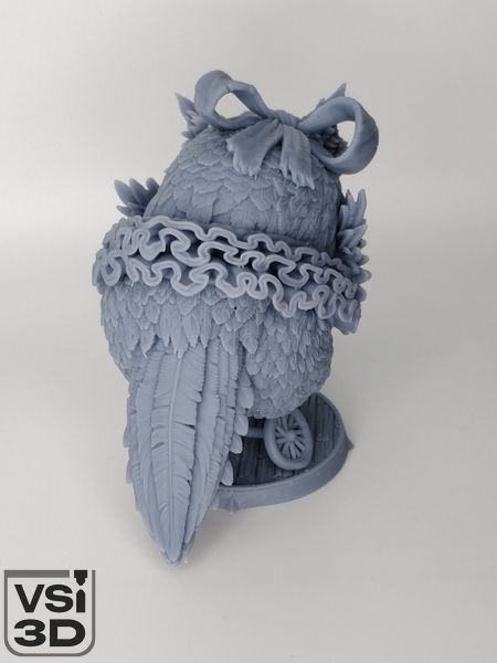 Цирковая Сова-медведь. D&D MINI-OWLBEAR изготовленный на 3D принтере