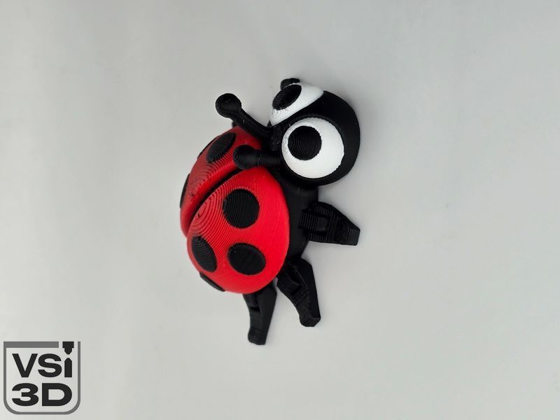 Рухома іграшка "Сонечко". 6 см LADY-BUG-6-COLORED виготовлений на 3D принтері