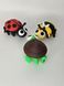 Набор милых подвижных игрушек "Божья коровка", "Пчёлка" и "Черепашка" LADYBUG-BEE-TURTLE &ndash; фото №1
