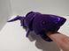 Подвижная игрушка акула. Индиго. 26 см SHARK-0001-26-INDIGO изготовленный на 3D принтере
