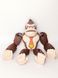 22 см. Рухома іграшка Donkey Kong. (Різні кольори). 3D-друк безпечним органічним пластиком. Ручне офарбовування DONKEY-KONG-22-BROWN - фото №5